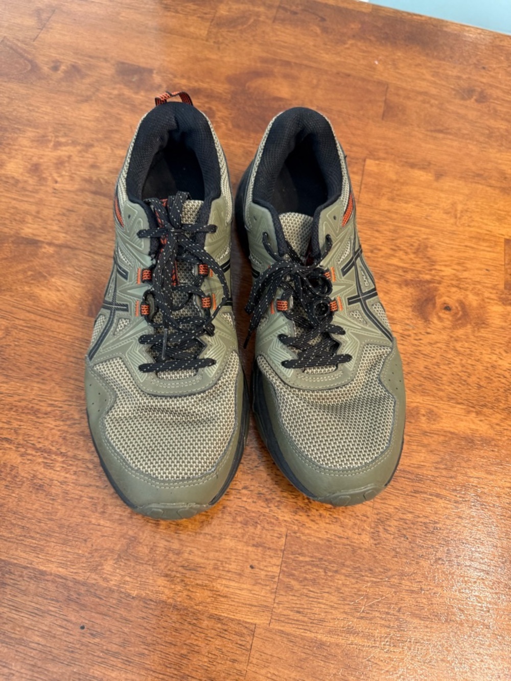 ASICS Gel-Venture 8 Mantle Green Black Men's Size 10.5 Trail Running Shoes - Picture 5 of 10